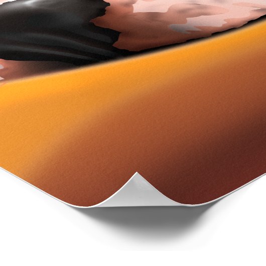 ボストンテリア ポスター (角)