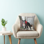 ボストンテリア-マイル クッション (椅子)