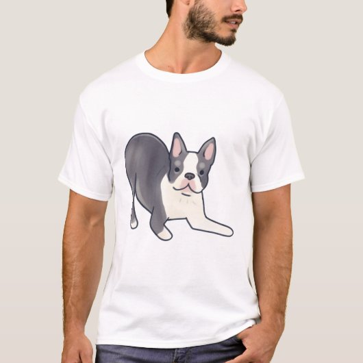 ボストンテリア マジック Tシャツ (正面)