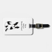 ボストンテリア ラゲッジタグ (正面横)