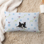 ボストンテリア ランバークッション (ブランケット)