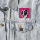 ボストンテリア 缶バッジ (インサイチュ)