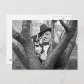 ボストンテリア, 1920年代 ポストカード (正面/裏面)