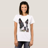 ボストンテリア Tシャツ (正面フル)