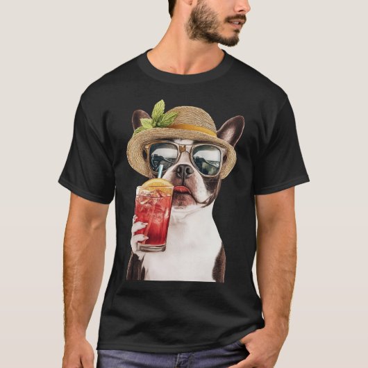 ボストンテリア Tシャツ (正面)