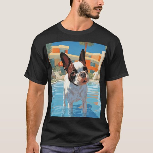 ボストンテリア Tシャツ (正面)