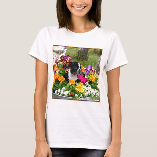 ボストンテリア Tシャツ (正面)