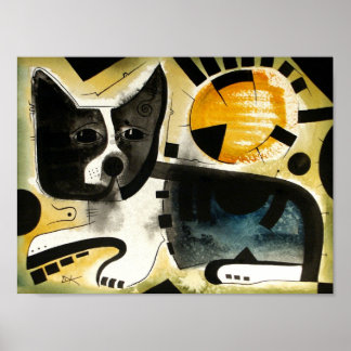 ボストンテリアdk_2005aug8k ポスター