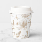 ボストントイレレッド 紙コップ (裏面)