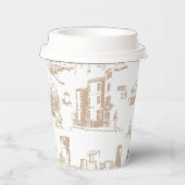 ボストントイレレッド 紙コップ (右)