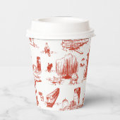 ボストントイレレッド 紙コップ (裏面)