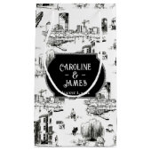 ボストントワパーソナライズされたル結婚ズ抱き枕 スモールペーパーバッグ (正面)