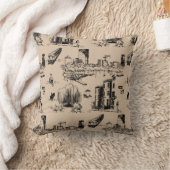 ボストントワール装飾用クッション クッション (ブランケット)