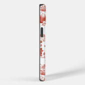 ボストントワ赤と白ールケース Case-Mate iPhoneケース (裏面 / 右)