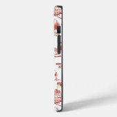 ボストントワ赤と白ールケース Case-Mate iPhoneケース (裏面 / 左)