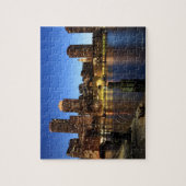 ボストンハーバーとスカイライン。ボストンは7人のうちの1人だ ジグソーパズル (縦)