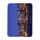 ボストンハーバーとスカイライン。ボストンは9人のうちの1人 マグネット (縦)