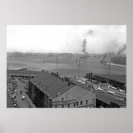 ボストンハーバーの概要 ポスター (正面)