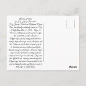 ボストンハーバー1850 ポストカード (裏面)