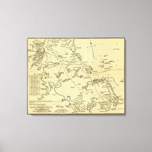 ボストンハーバー2 キャンバスプリント (正面)