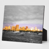 ボストンハーバー フォトプラーク (側面)