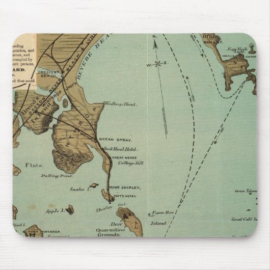 ボストンハーバー マウスパッド (正面)