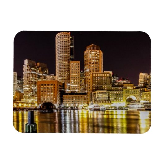 ボストンハーバー マグネット (横)