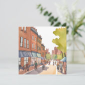 ボストンバイクリード | 北端水彩MAカード (スタンド正面)