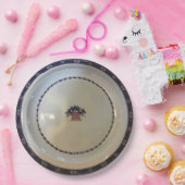 ボストンパターンEtruria Wedgwood c1900 ペーパープレート (パーティー)