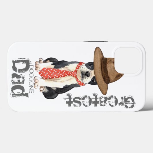 ボストンパパ Case-Mate iPhoneケース (裏面 (横))