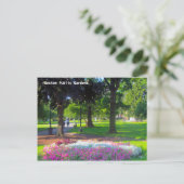 ボストンパブリックガーデンズはがき ポストカード (スタンド正面)