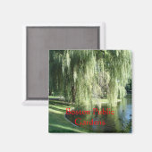 ボストンパブリックガーデンマグネット マグネット (正面/裏面)