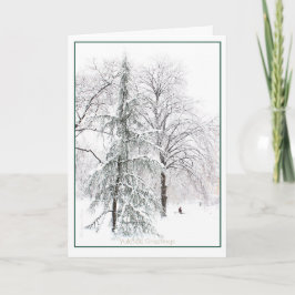 ボストンパブリックガーデン：ホリディユレタイド シーズンカード