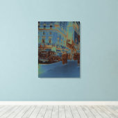 ボストンパーカーハウスホテル1930の写真カー キャンバスプリント (インサイチュ (ウッドフロア))