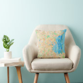 ボストンピローの水彩地図 クッション (椅子)