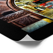 ボストンファイヤーエンジン–33プリント ポスター (角)