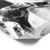 ボストンフォイル・ボストンマラソンのランナー ポスター (角)