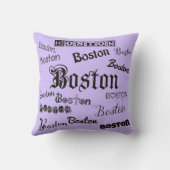 ボストンフォントオンラベンダー クッション (裏面)