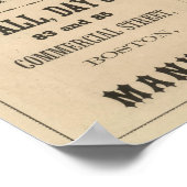 ボストンフラックスミルズ ポスター (角)