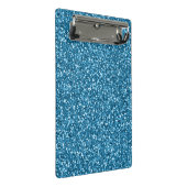 ボストンブルーグリッター ミニクリップボード (アングル)