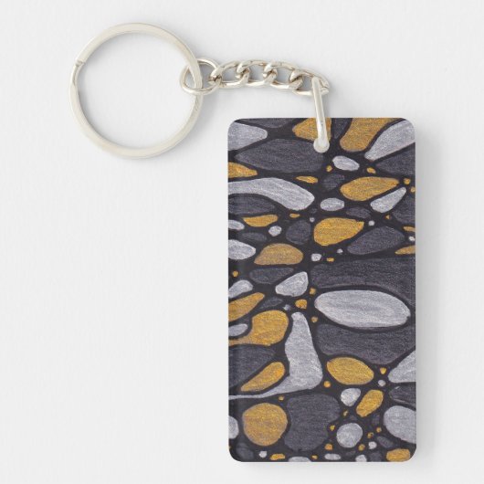 ボストンベアーキーチェーン キーホルダー (正面)