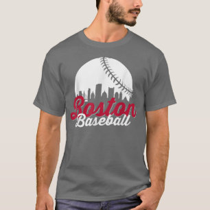 ボストンベースボールボールシティマサチューセッツレトロヴィント Tシャツ