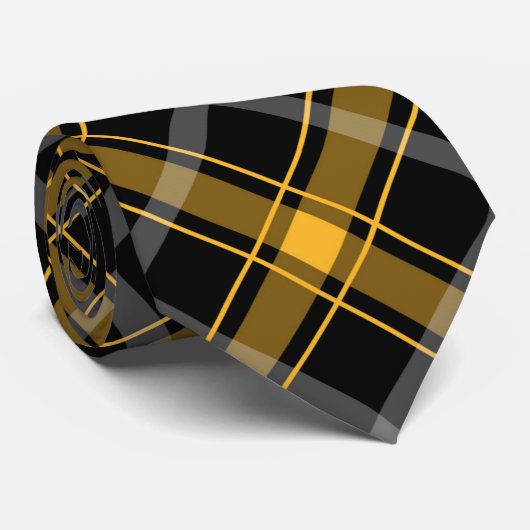 ボストンホッケーの格子縞のタイ ネクタイ (ロール)