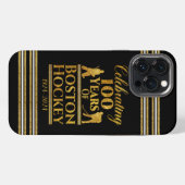 ボストンホッケーの100年 iPhoneケース (裏面横)