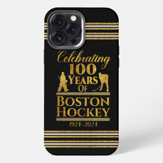ボストンホッケーの100年 iPhoneケース (裏面)