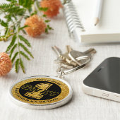 ボストンホッケースウェイ1 キーホルダー (側面)