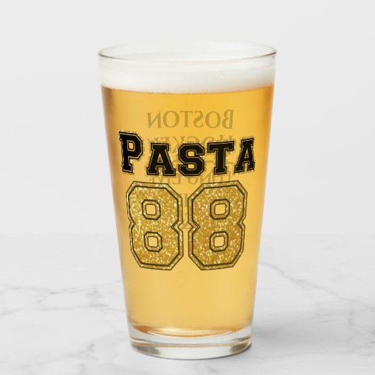 ボストンホッケーパスタ88 タンブラーグラス (ドリンク正面)