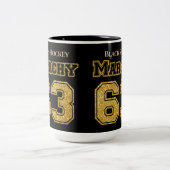 ボストンホッケーマーチー63 ツートーンマグカップ (中央)