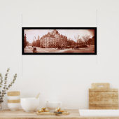 ボストンホテルヴェンドーム写真1903 ポスター (キッチン)