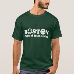 ボストンマイルのアイルランドスマイル Tシャツ